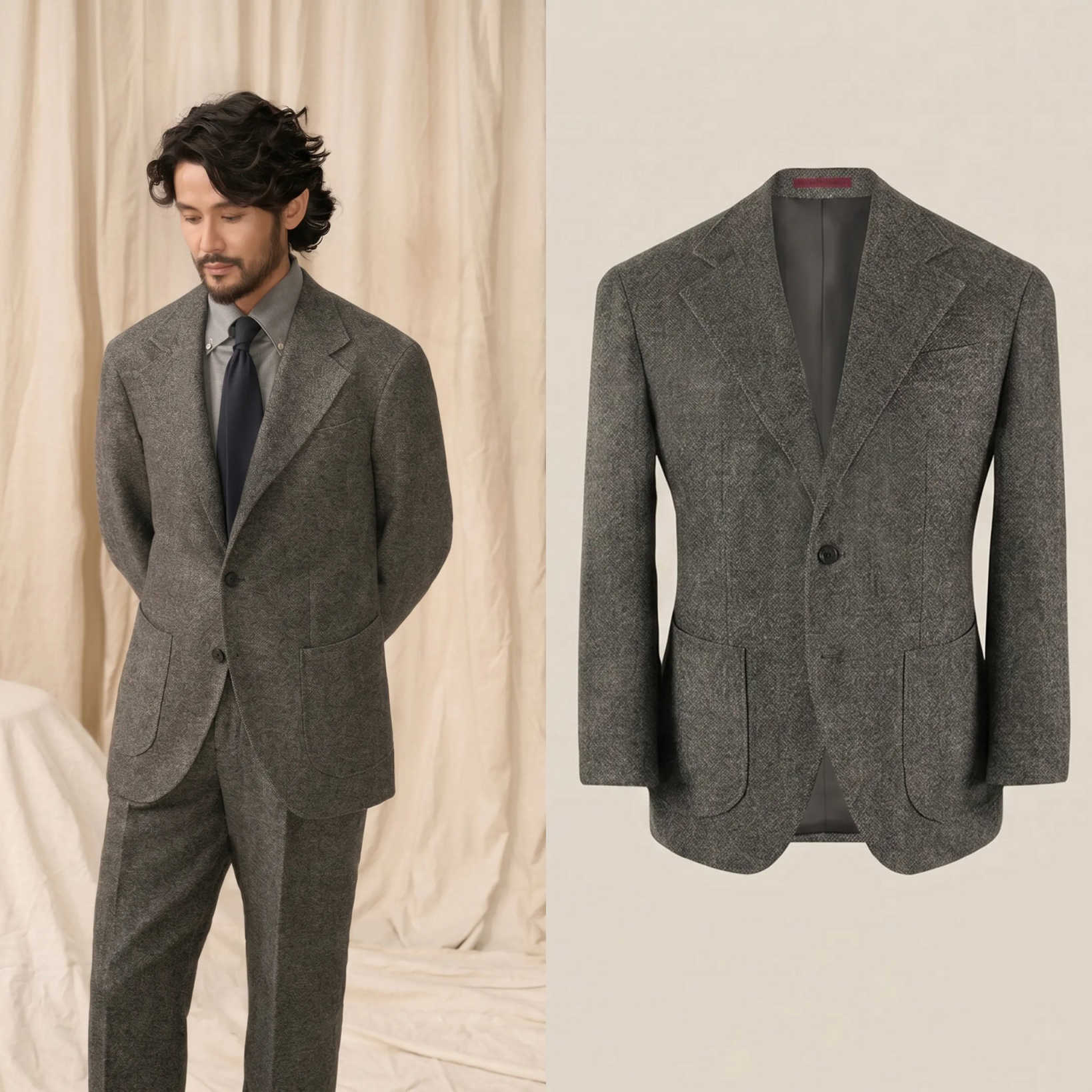 Men'S Formal Wear In Winter - Sonbahar Kış Erkek Takımları 2 Parça