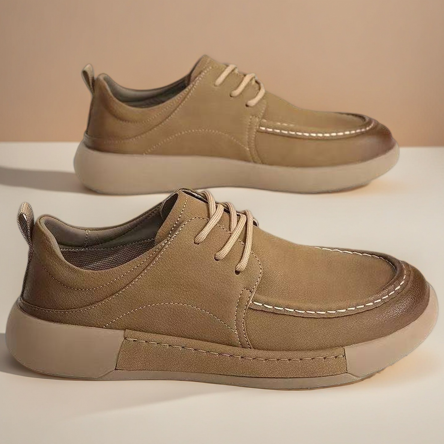 Formal Men Daily Wear Footwear - Geniş kalıp erkek iş ayakkabıları deri