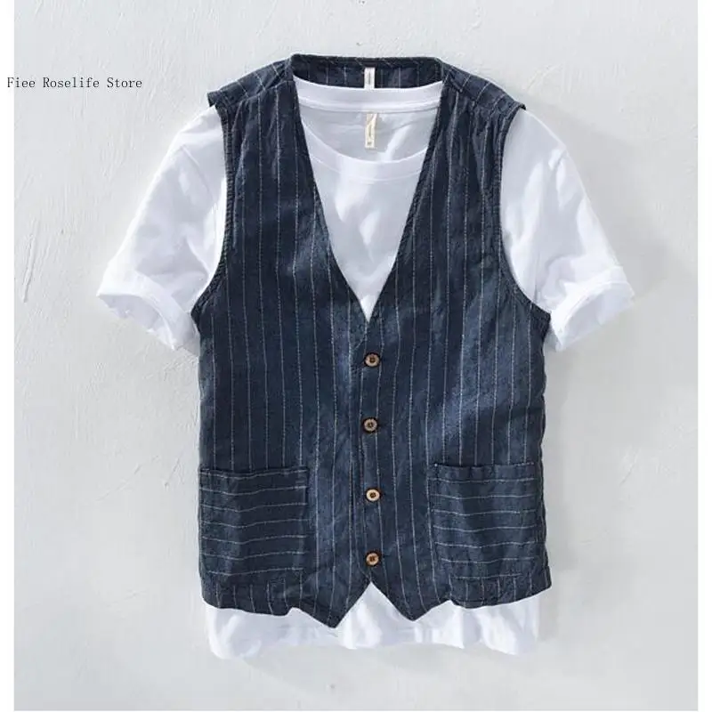 İngiliz Tarzı Keten Yelek Erke - Men Linen Formal Wear incelemesi ve fiyatı