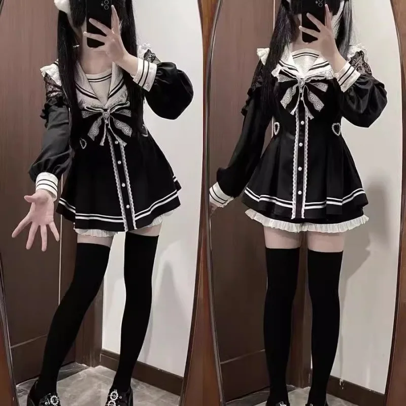 Kızlar Jirai Kei Cosplay Elbis - Slim Fit Suit Set incelemesi ve fiyatı