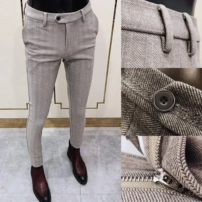 Sonbahar kış kalınlaşmış yün t - Men'S Formal Wear In Winter incelemesi ve fiyatı