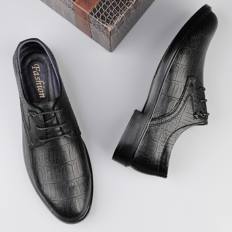 Erkekler İçin Resmi Hakiki Der - Formal Men Daily Wear Footwear incelemesi ve fiyatı