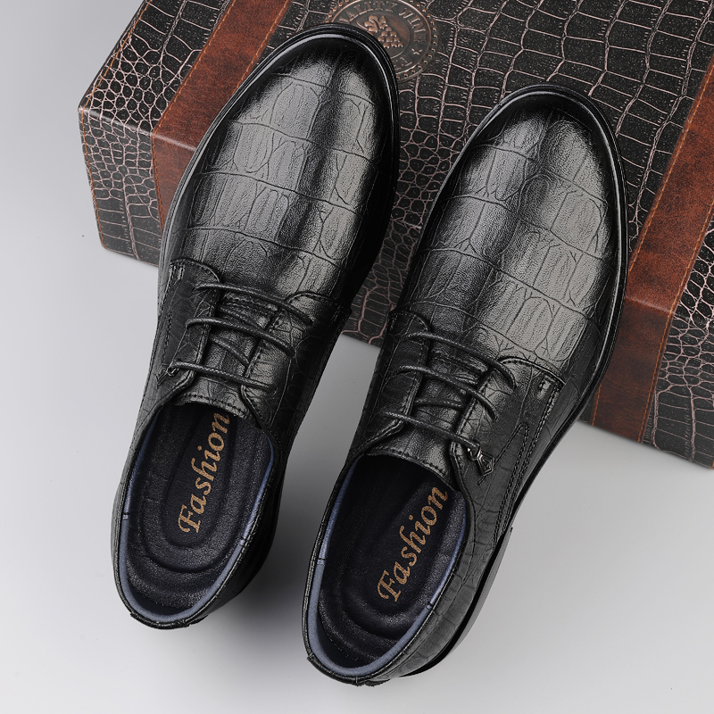 Erkekler İçin Resmi Hakiki Der - Formal Men Daily Wear Footwear incelemesi ve fiyatı