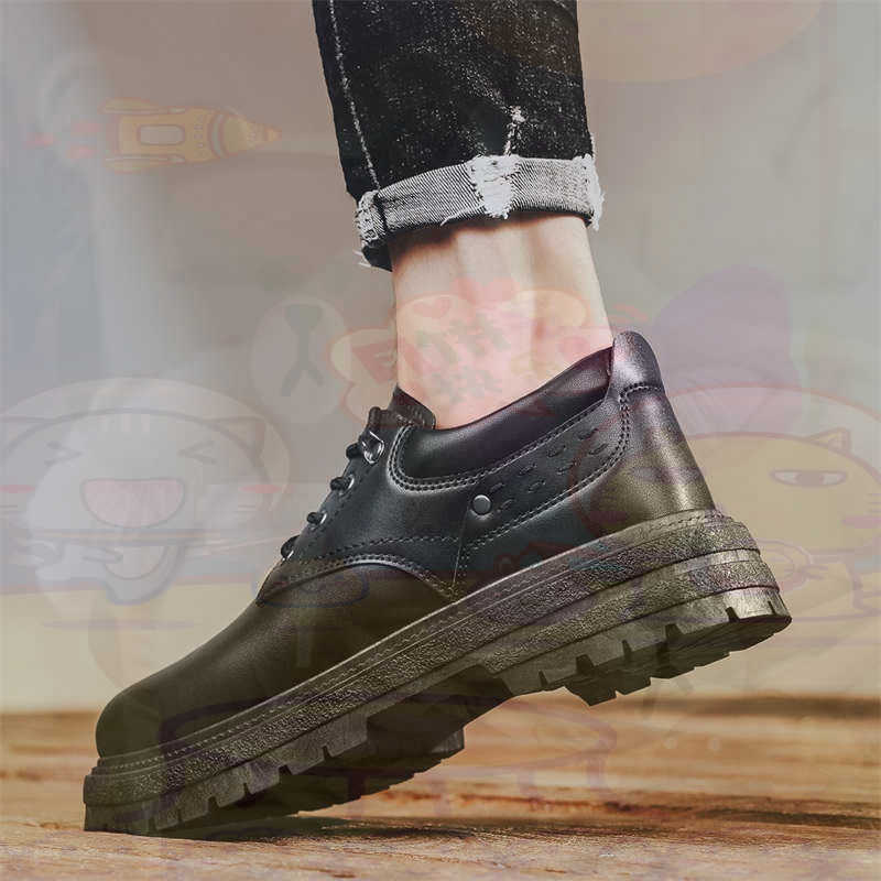 Koyu Doğal Deri Moda Eğitmenle - Formal Men Daily Wear Footwear incelemesi ve fiyatı