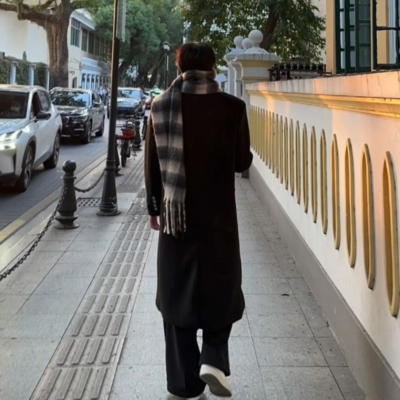 Kore Tarzı Erkek Yün Palto Ort - Men'S Formal Wear In Winter incelemesi ve fiyatı