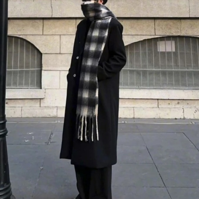 Kore Tarzı Erkek Yün Palto Ort - Men'S Formal Wear In Winter incelemesi ve fiyatı