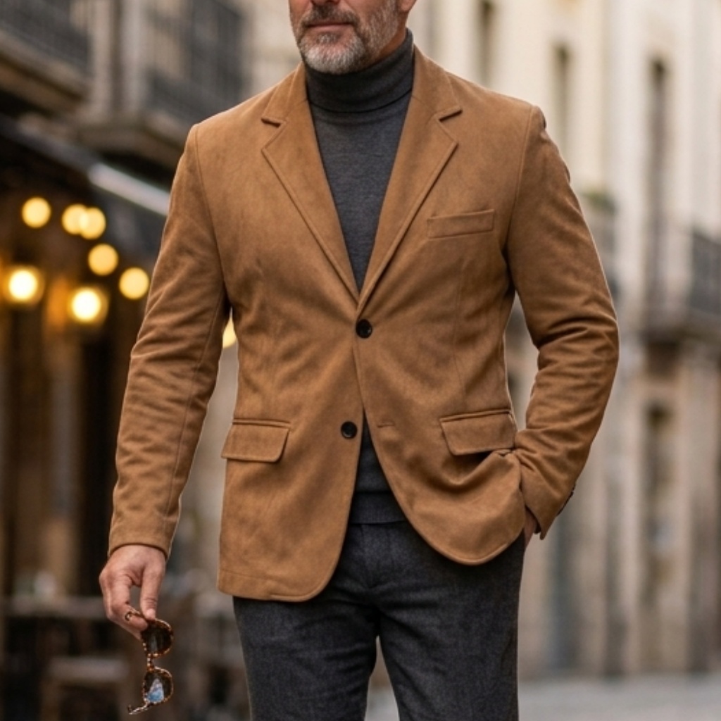 Erkek Vintage Akıllı Günlük Sü - Men'S Formal Wear In Winter incelemesi ve fiyatı