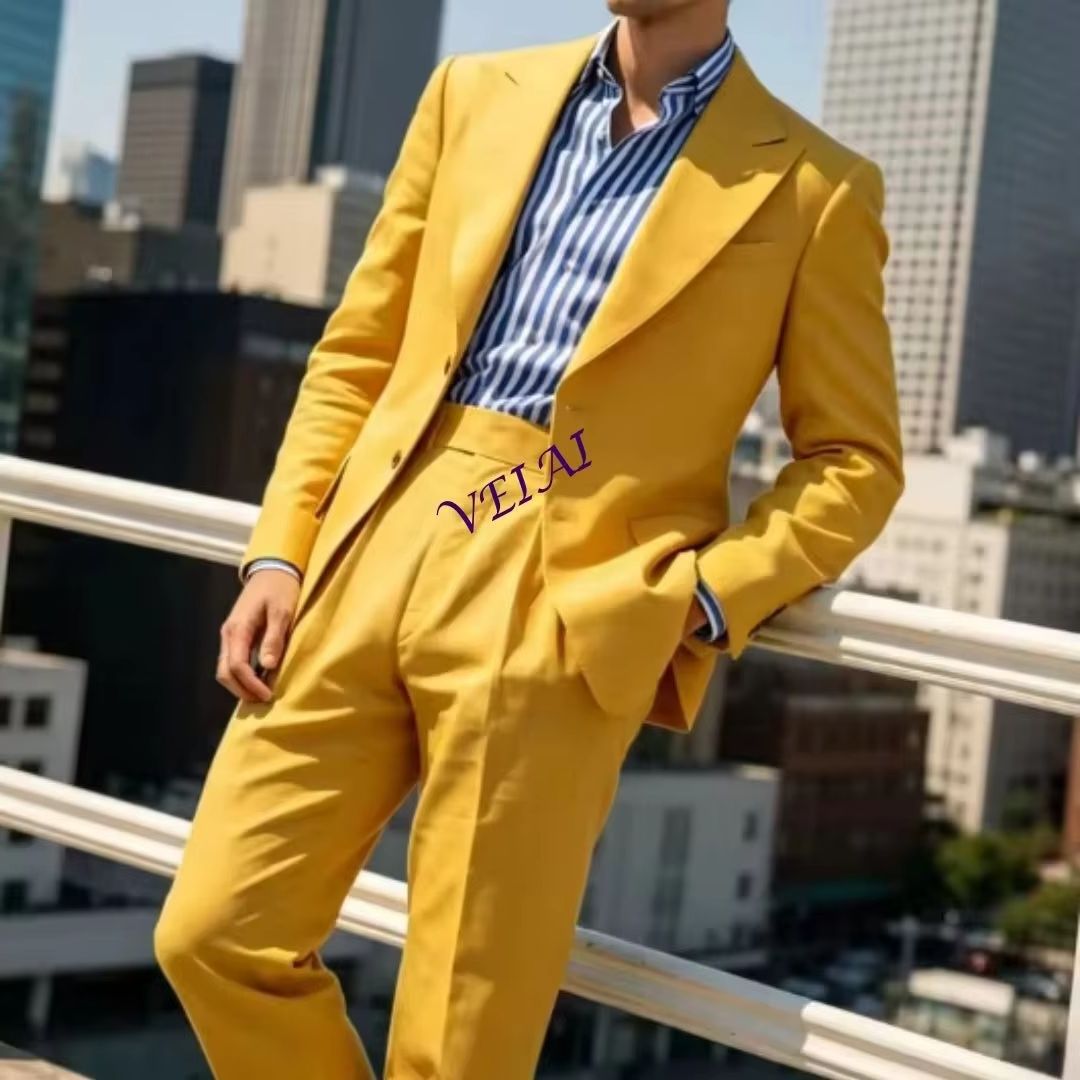 Yazlık Adaçayı Yeşili Keten 2  - Men'S Relaxed Formal Wear incelemesi ve fiyatı
