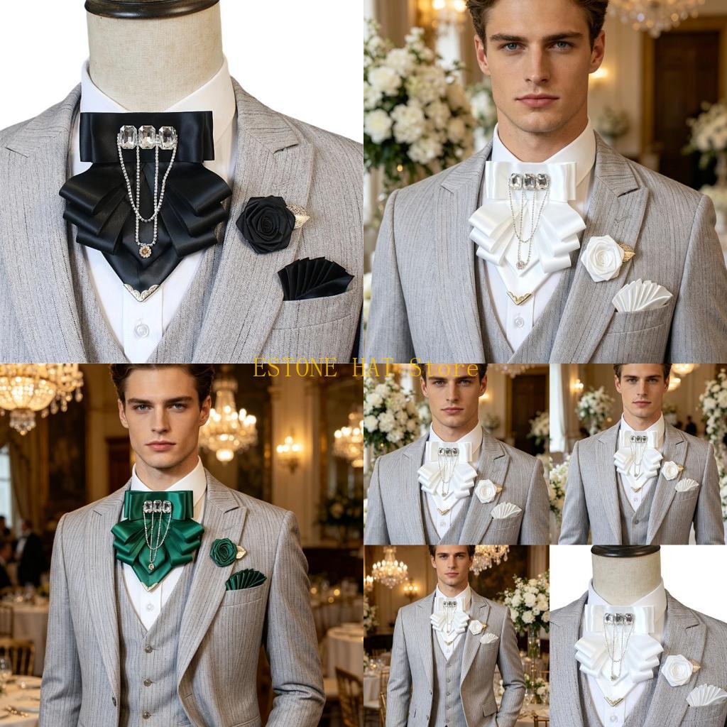 49MF Yaka kravat ve yaka çiçek - Mens Formal Look incelemesi ve fiyatı