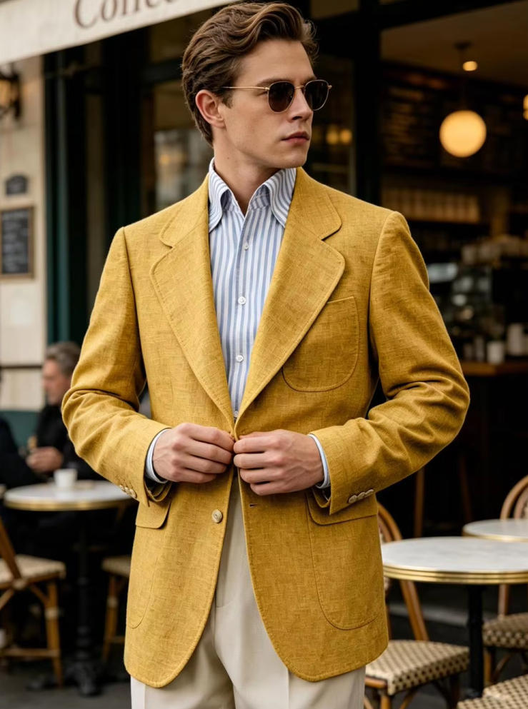Sadece Keten Erkek Blazer 1 AD - Men Linen Formal Wear incelemesi ve fiyatı