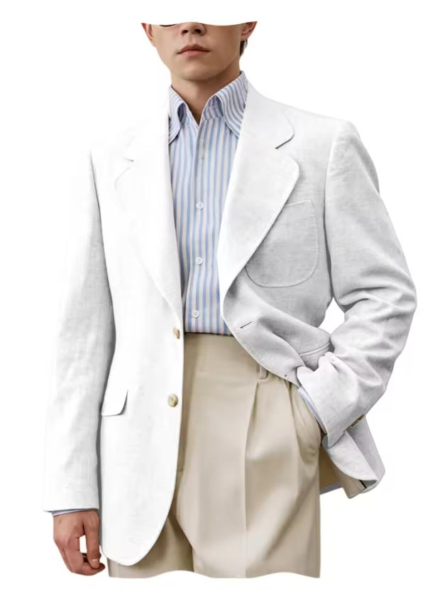 Sadece Keten Erkek Blazer 1 AD - Men Linen Formal Wear incelemesi ve fiyatı