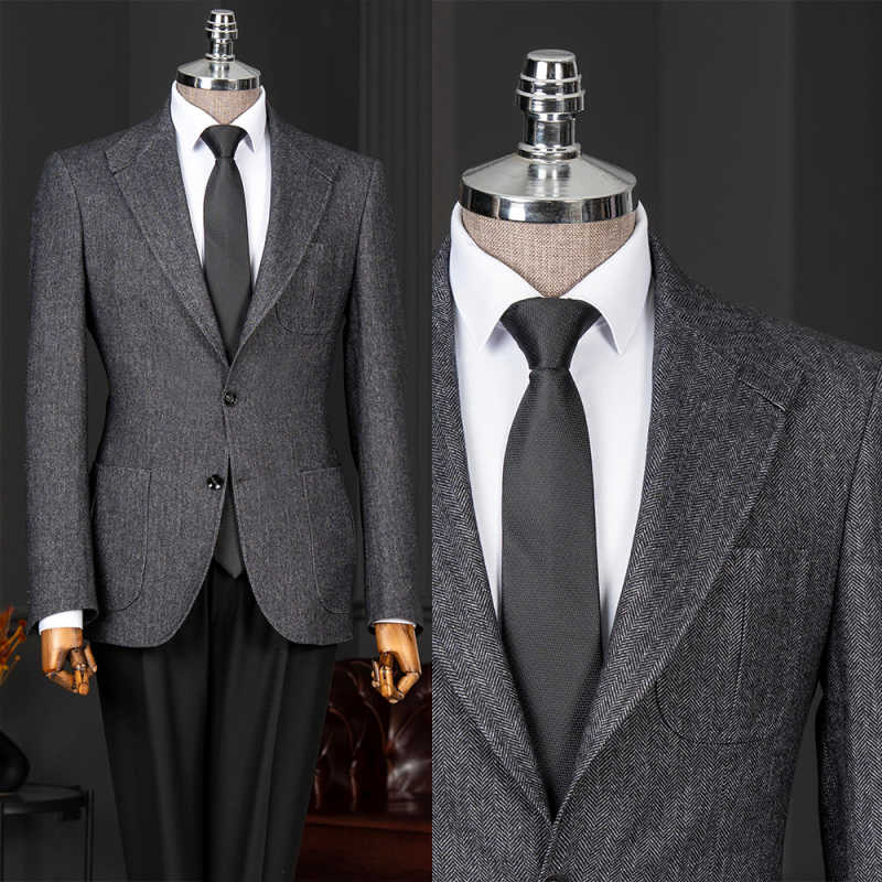 Klasik Balık Sırtı Desenli Erk - Men Linen Formal Wear incelemesi ve fiyatı
