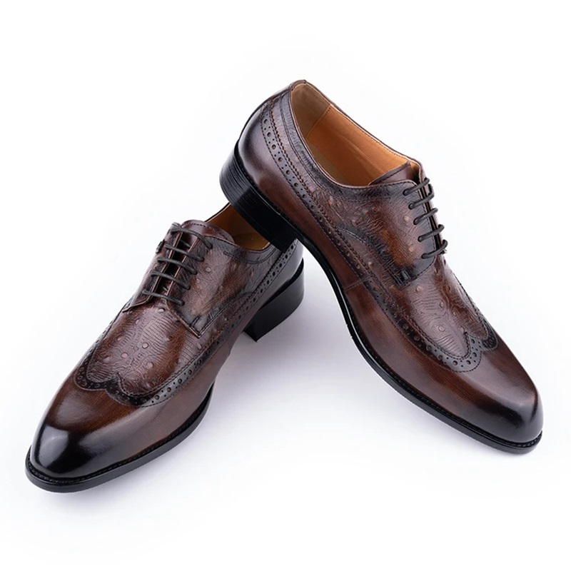 Erkek Sığır Derisi Deri Ayakka - Formal Men Daily Wear Footwear incelemesi ve fiyatı