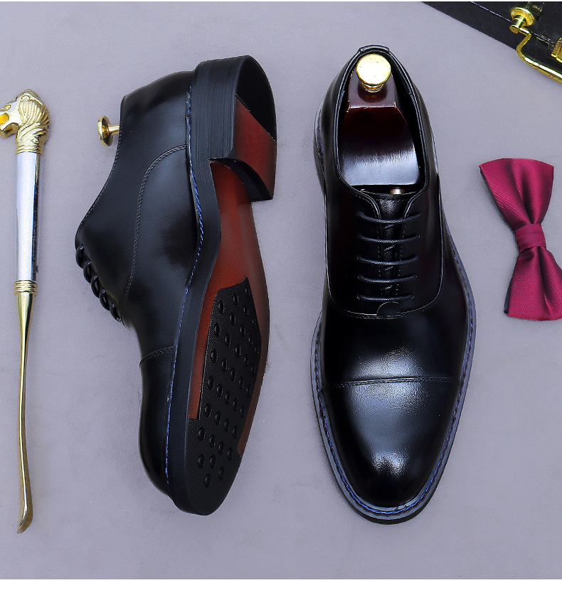 Konyak Rengi Kapalı Burunlu Ox - Formal Men Daily Wear Footwear incelemesi ve fiyatı