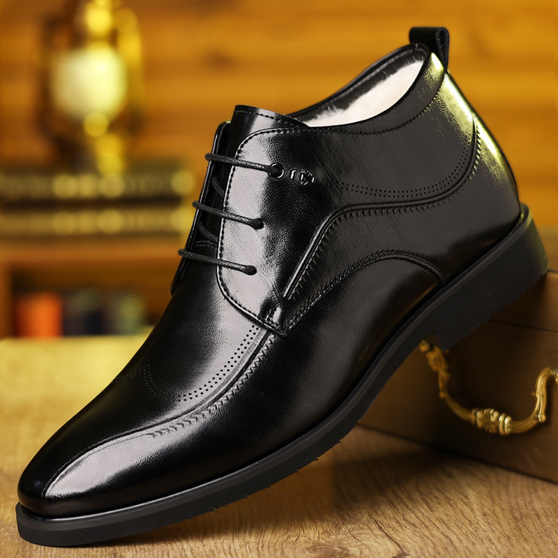 Erkek Kış Deri Ayakkabı Kadife - Men'S Formal Wear In Winter incelemesi ve fiyatı