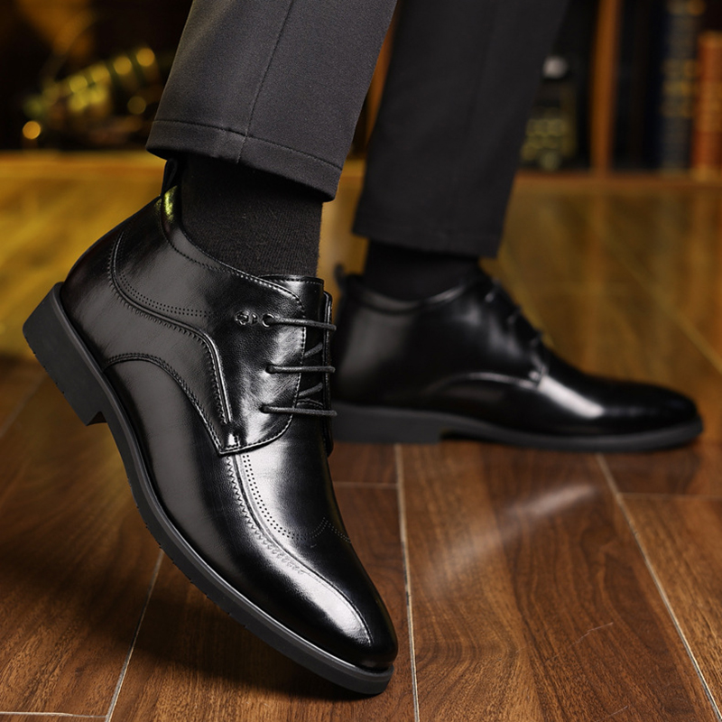 Erkek Kış Deri Ayakkabı Kadife - Men'S Formal Wear In Winter incelemesi ve fiyatı
