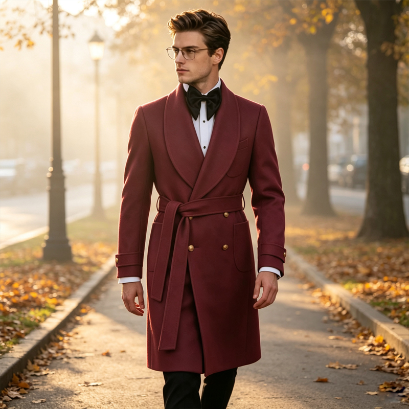 Lüks Erkek Yün Karışımı Palto  - Men'S Formal Wear In Winter incelemesi ve fiyatı